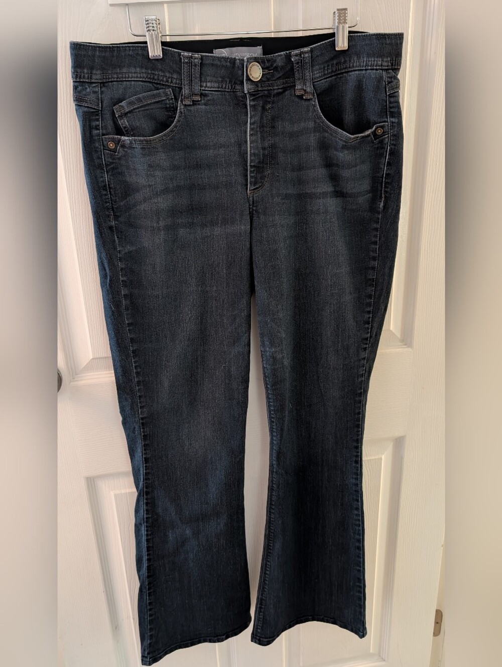 Wit & Wisdom Dark Wash Flare Leg Jeans